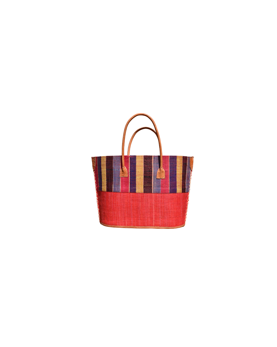 Handmade Raffia Beach Bags - Medium Beach Bliss Collection